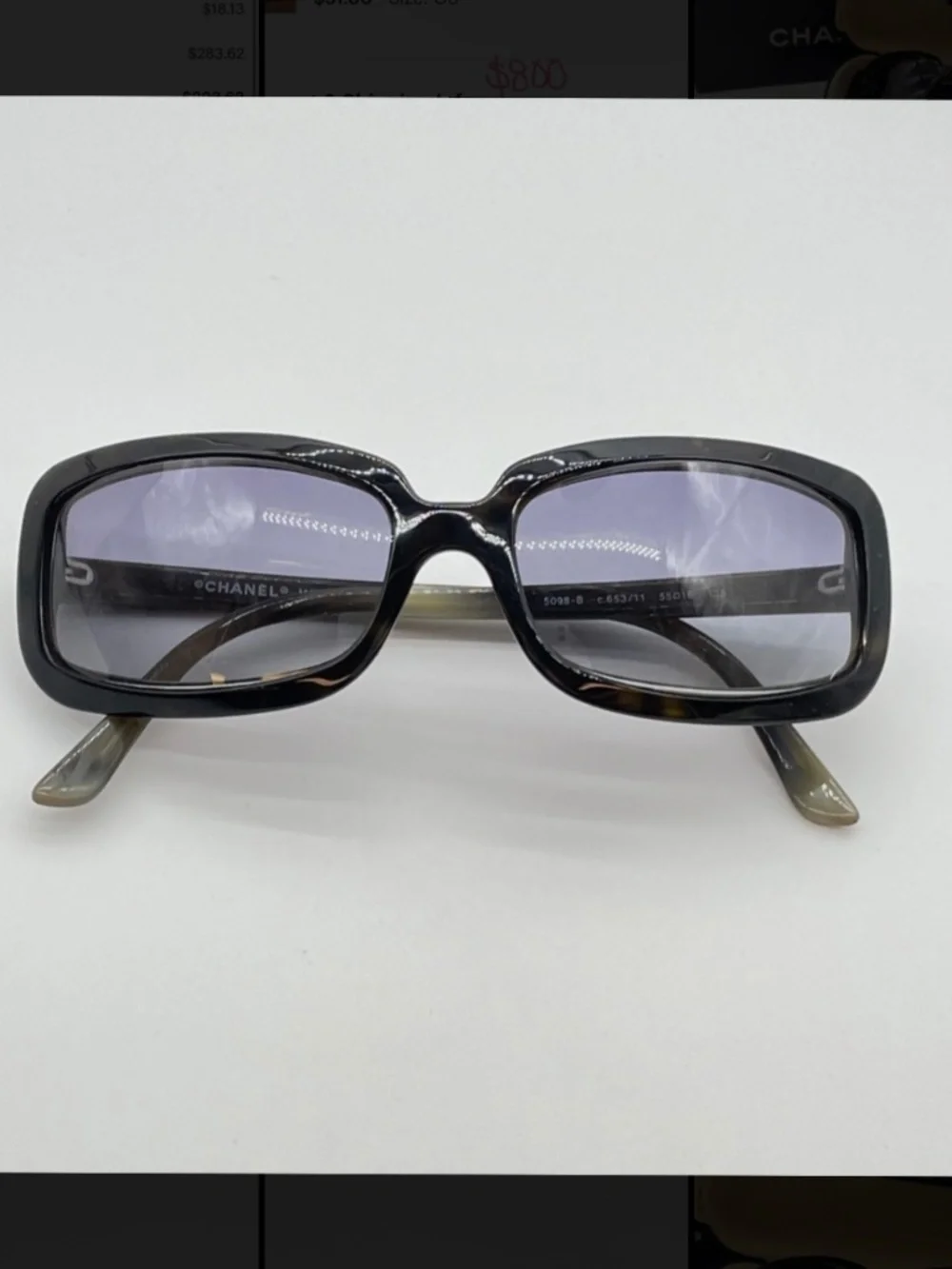 Rare Vintage CHANEL Kids Sunglasses 5098-B | Authentic | Case & Dust Bag Include
